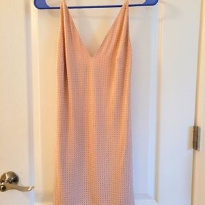 Bebe mini dress with crystal detail